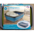 Pop -up Silicone Collapsible Dish Tub -badkar av hög kvalitet